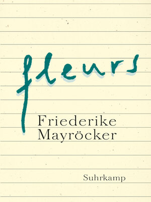 cover image of fleurs